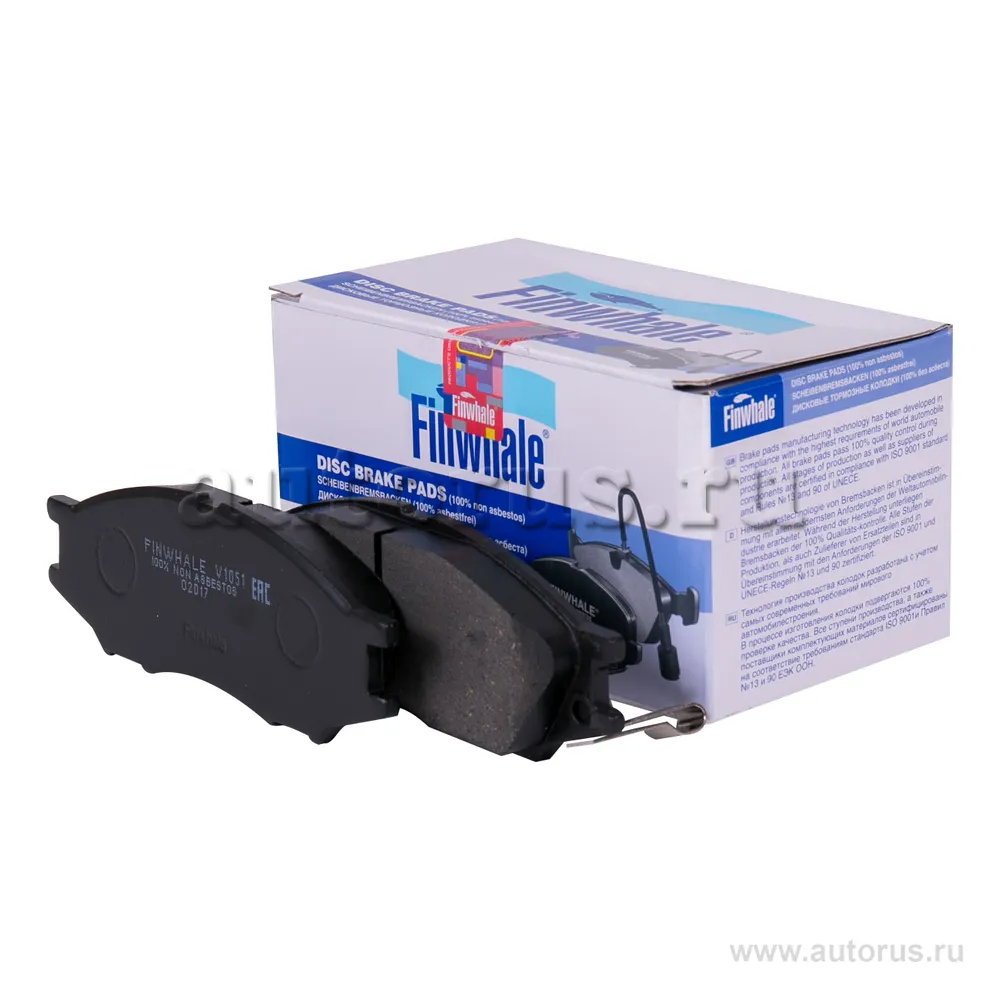 Колодки перед. дисковые Almera Classic (B10)(06-13) FINWHALE V1051