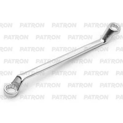 Ключ накидной изогнутый на 75 градусов, 14х17 мм PATRON P7591417