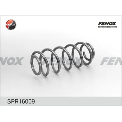 Пружина подвески TOYOTA COROLLA СЕДАН/AURIS 07- 1.33, 1.4, 1.6 ЗАДН FENOX SPR16009