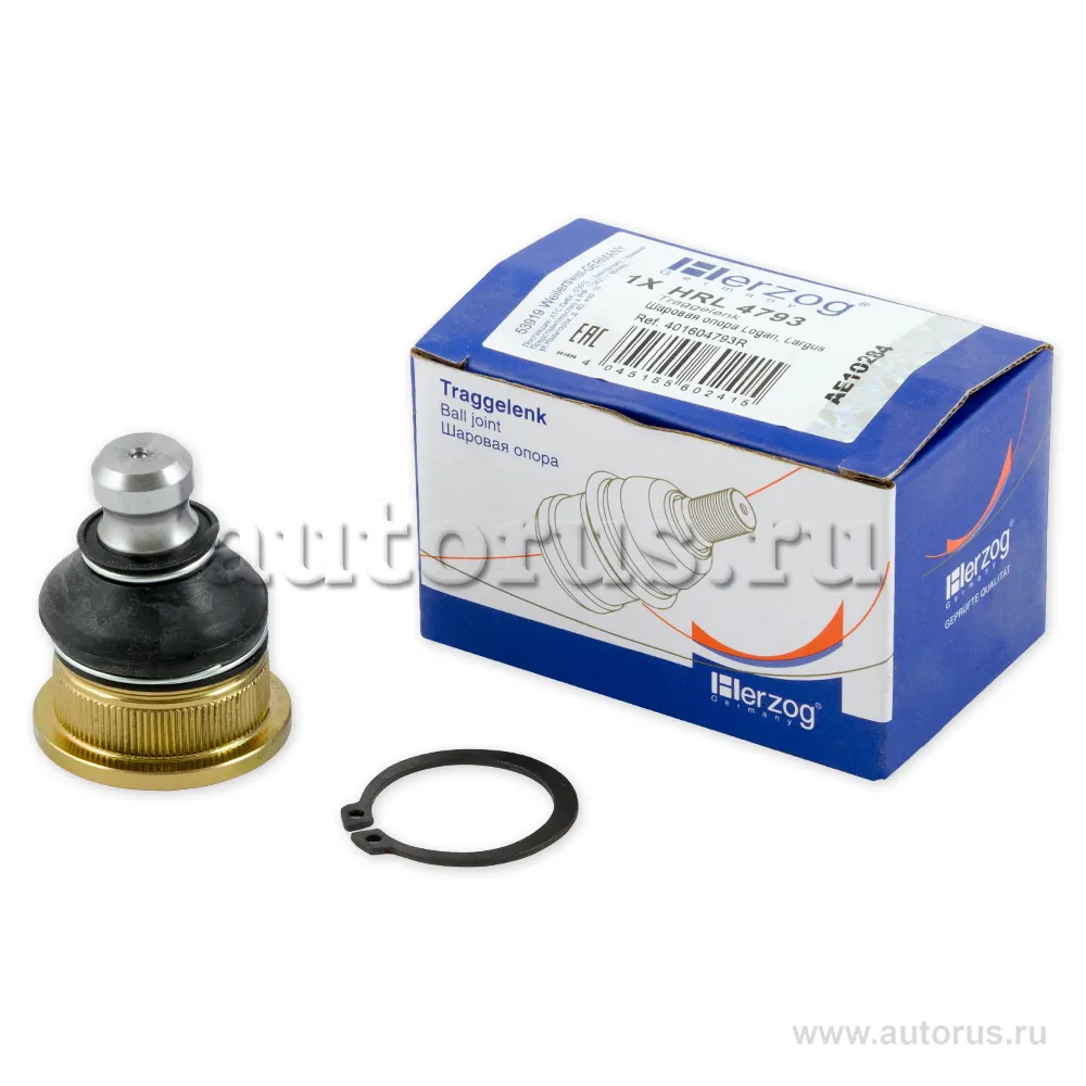 Опора шаровая LADA LARGUS,RENAULT Logan 18 мм до 2014 г. HRL 4793 HERZOG LADA LARGUS,RENAULT Logan 18 mm до 2014 HERZOG HRL 4793