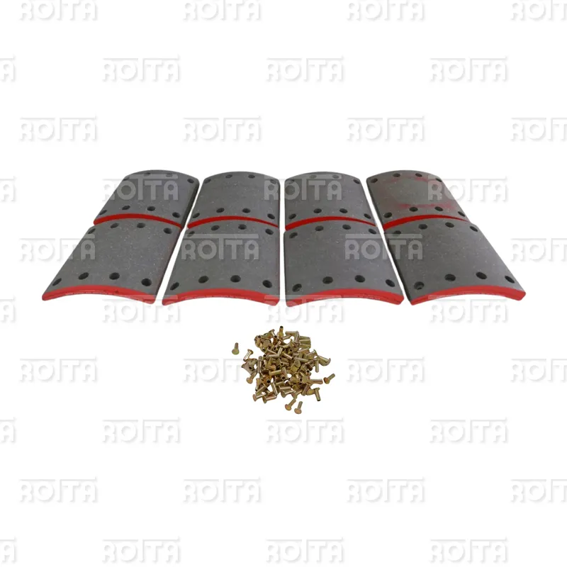 Накладки тормозные 19477 SAF SKRS 420х200 (с заклёпками) ROTTA R25208