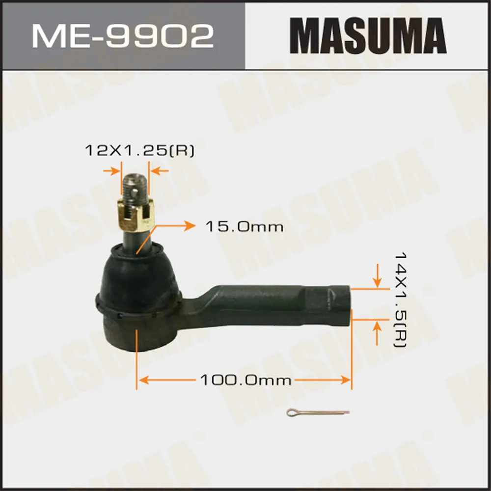 Наконечник рулевой MAZDA CX-5 MASUMA ME-9902