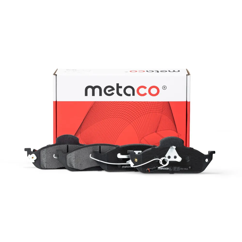 Колодки тормозные передние к-кт MB W163 98> Metaco 3000-187