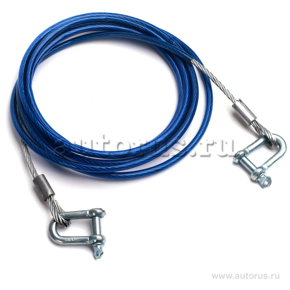 Трос буксировочный 3,6 м 3т металл 8 мм King Tools TC008