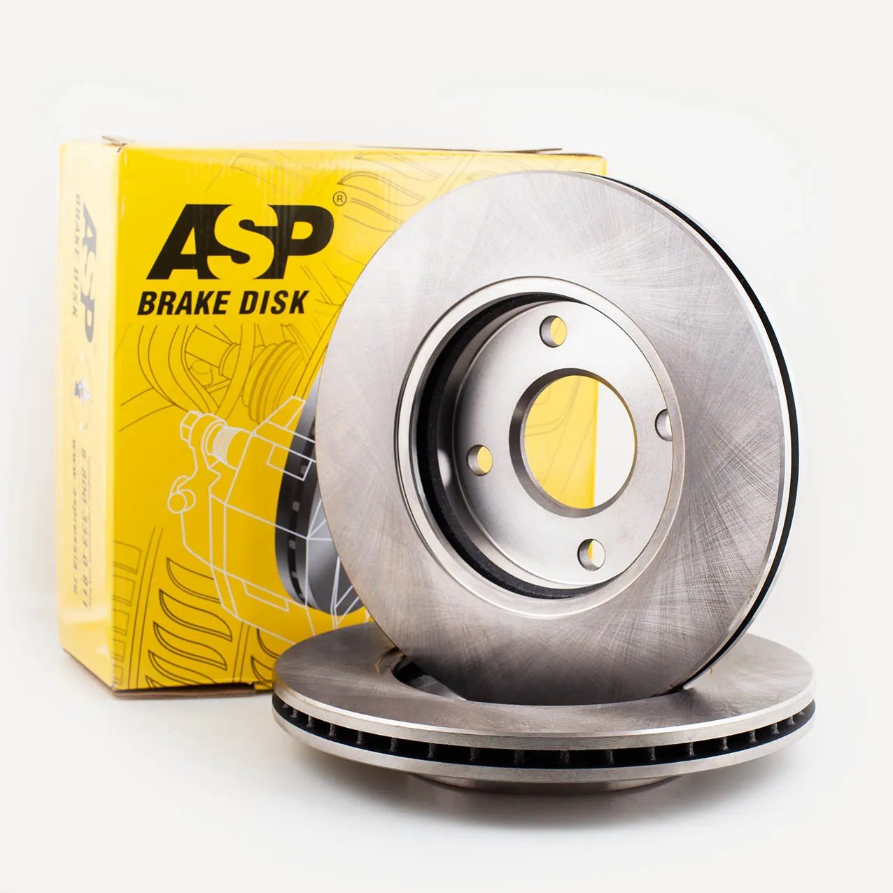 Диск тормозной передний FORD FOCUS I 98-04 /VENT D=258MM ASP 020204