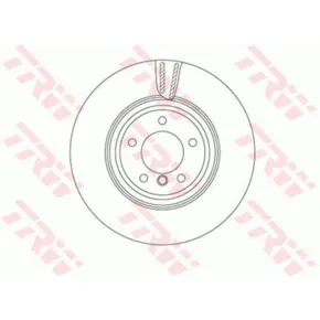 Диск тормозной TRW DF4775S