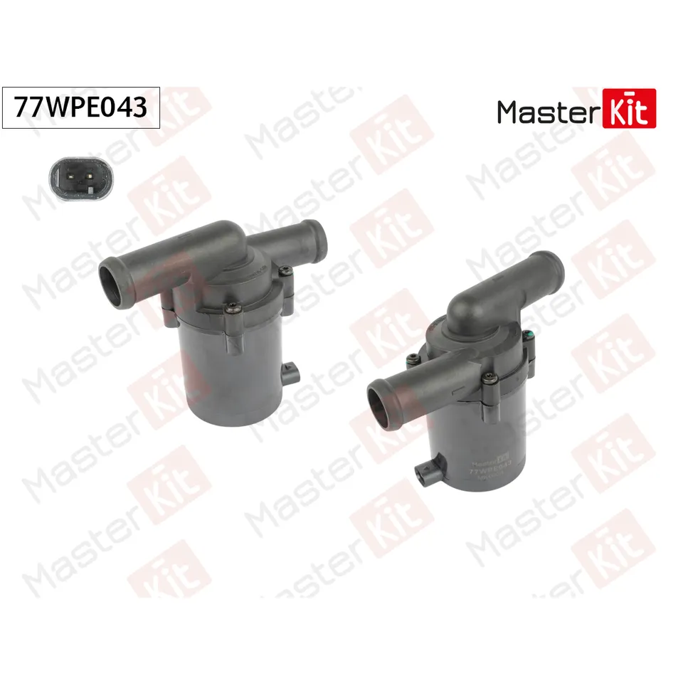 Насос водяной электрический Ford MONDEO IV (BA7)/Citroen C5 III (RD_) 2007 - 2015 MASTERKIT 77WPE043