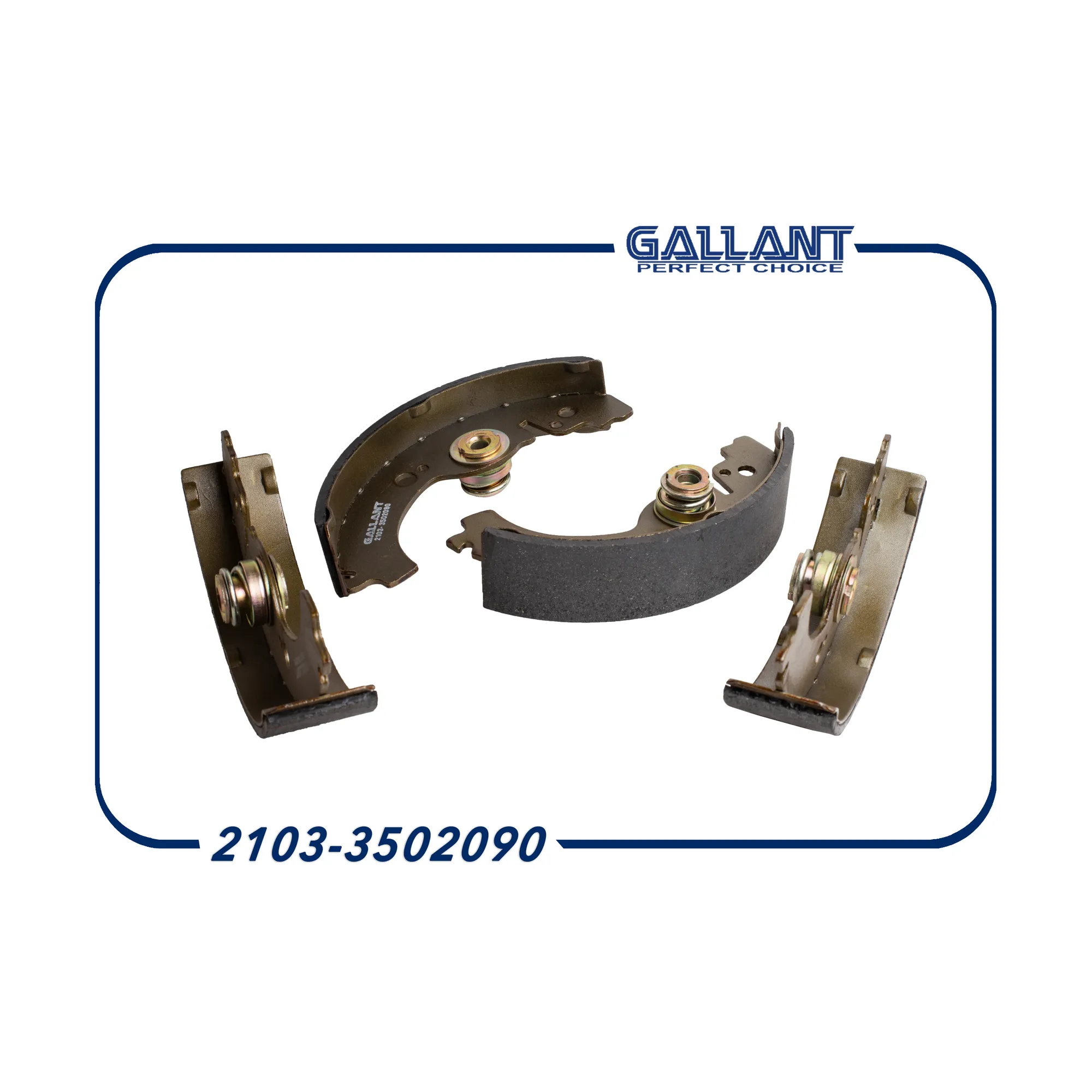 Колодка тормозная задняя 2103-3502090 GL