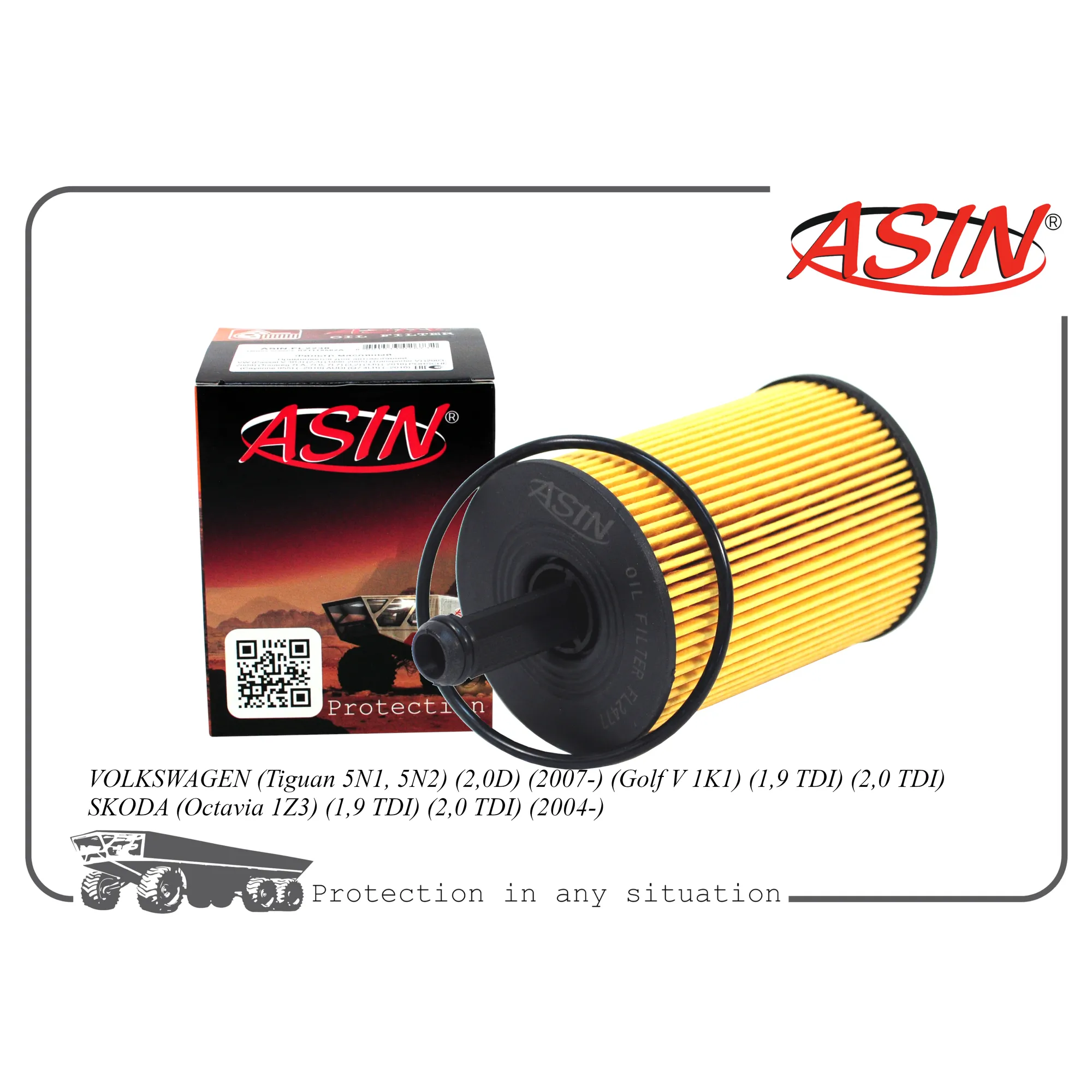 Фильтр масляный 071115562/ASIN.FL2477 ASIN ASIN ASINFL2477