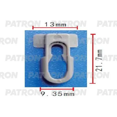 Клипса пластмассовая GM применяемость: молдинг PATRON P371789