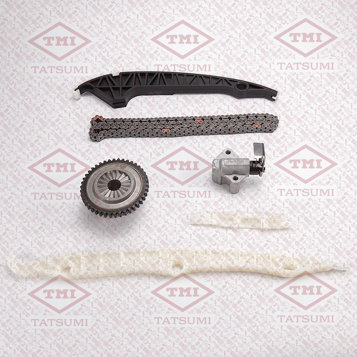 Комплект цепи ГРМ AUDI A3/A4/A5/A6/A8/Q3/Q5/TT 04-> SKODA Octavia/Su TATSUMI TFS1031