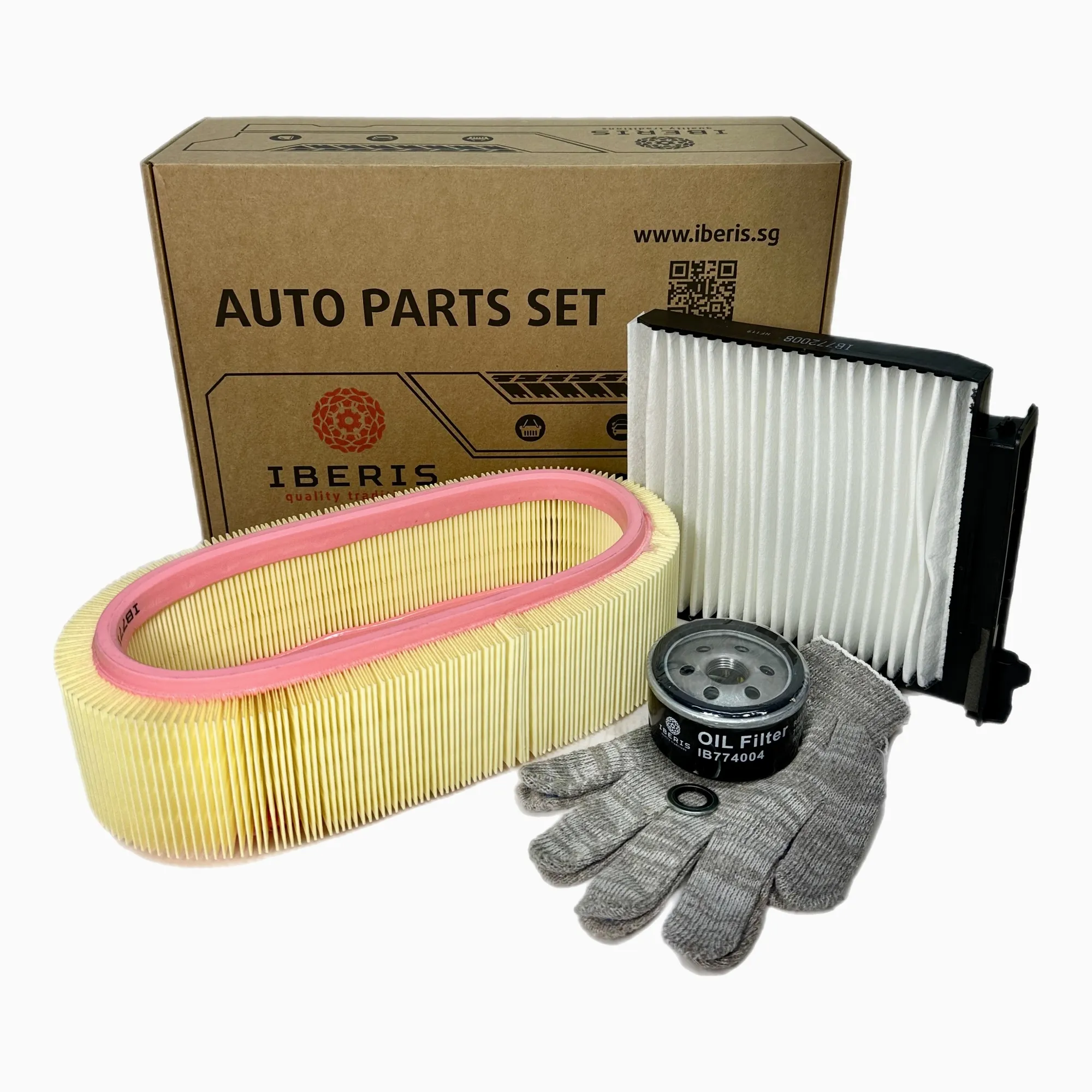КОМПЛЕКТ ФИЛЬТРОВ RENAULT LOGAN 1 1,4 K7J 75Л.С., RENAULT LOGAN 1 1,6 K7M 84Л.С, RENAULT LOGAN 1 1,6 IBERIS IB770006KIT