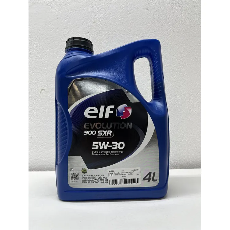 Масло моторное ELF Evolution 900 SXR 5W-30 синтетическое 4 л УЦЕНКА! 11080501-N4