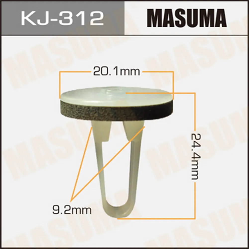 Клипса универс. MASUMA KJ-312