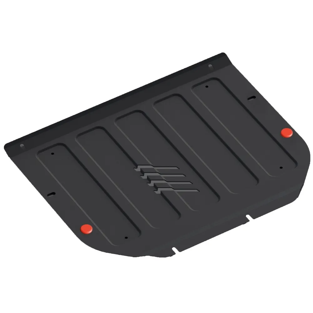 Защита картера + КПП + комплект крепежа, Hyundai Santa Fe 2006-2009, V - 2.7; 2.2d Hyundai Santa Fe II 2006-2009 АВТОБРОНЯ 111.02309.2
