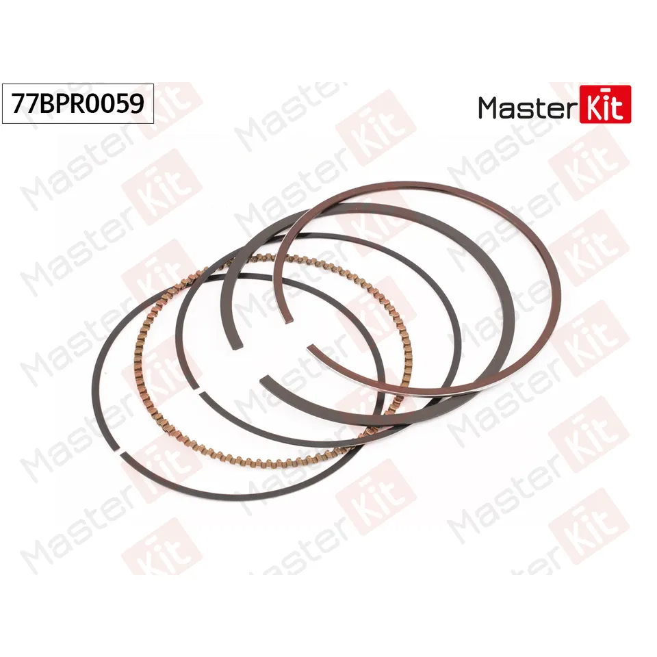 Кольца поршневые (к-т на 1 поршень) (0,5) HYUNDAI/KIA G4FA/G4FC MASTERKIT 77BPR0059