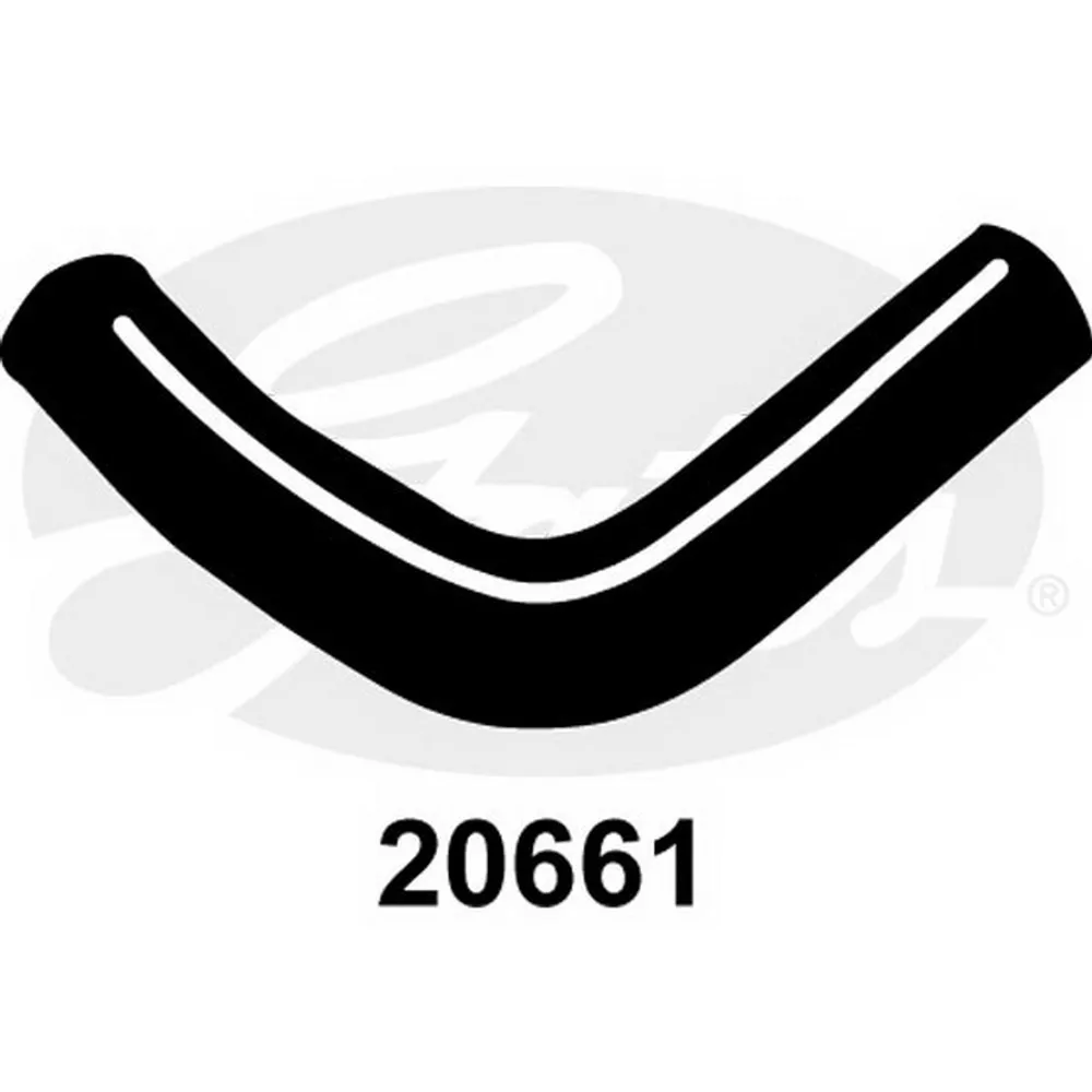 Патрубок системы охлаждения ISUZU/MITSUBISHI/SUZUKI GATES 20661