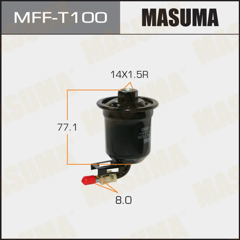 Фильтр топливный высокого давления MASUMA MFF-T100