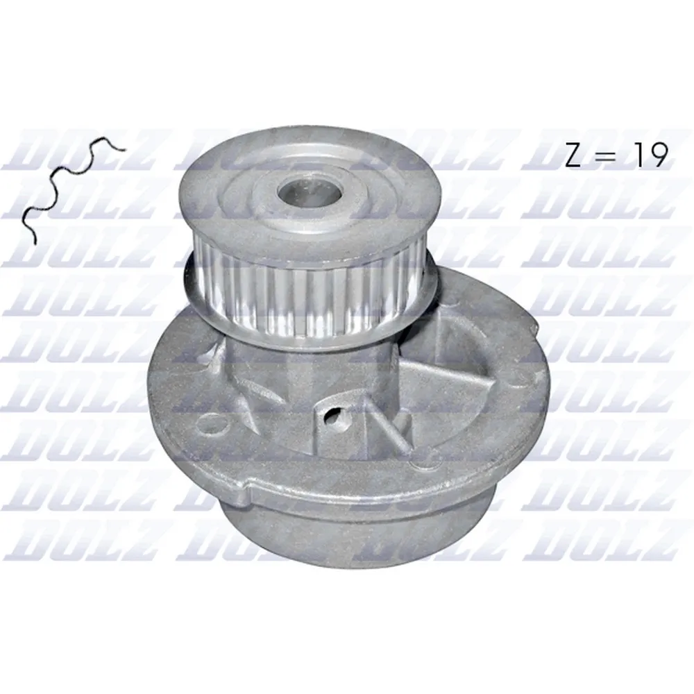 Помпа, водяной насос DAEWOO Lanos/Nexia/OPEL Astra G/Vectra A all 8V DOLZ O-106