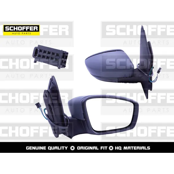 Зеркало правое VOLKSWAGEN POLO SEDAN (2010-2020) 5 конт./ обогрев SCHOFFER SHF13014