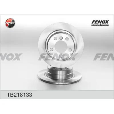 Диск тормозной задний BMW F20, F21 1.6-2.0, 10- 290X66,2X5; FENOX TB218133