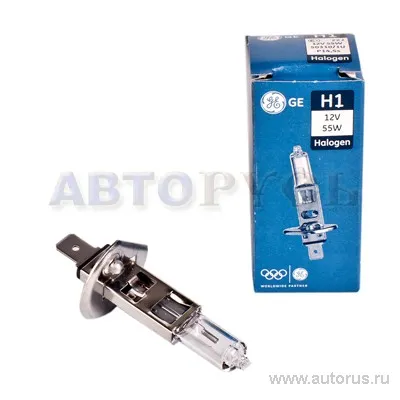 Лампа 12V H1 55W GE Lighting 1 шт. картон 35430/17119/20727