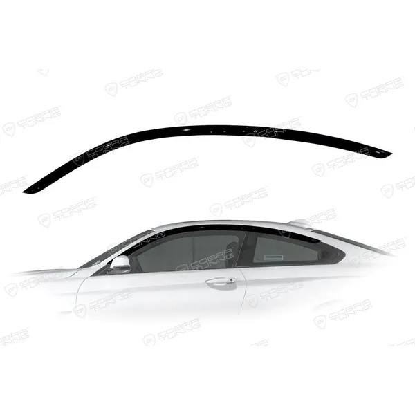 Дефлектора на окна BMW 4 Coupe (F32) 2013 (4 части) деф.окон Cobra Tuning B22913
