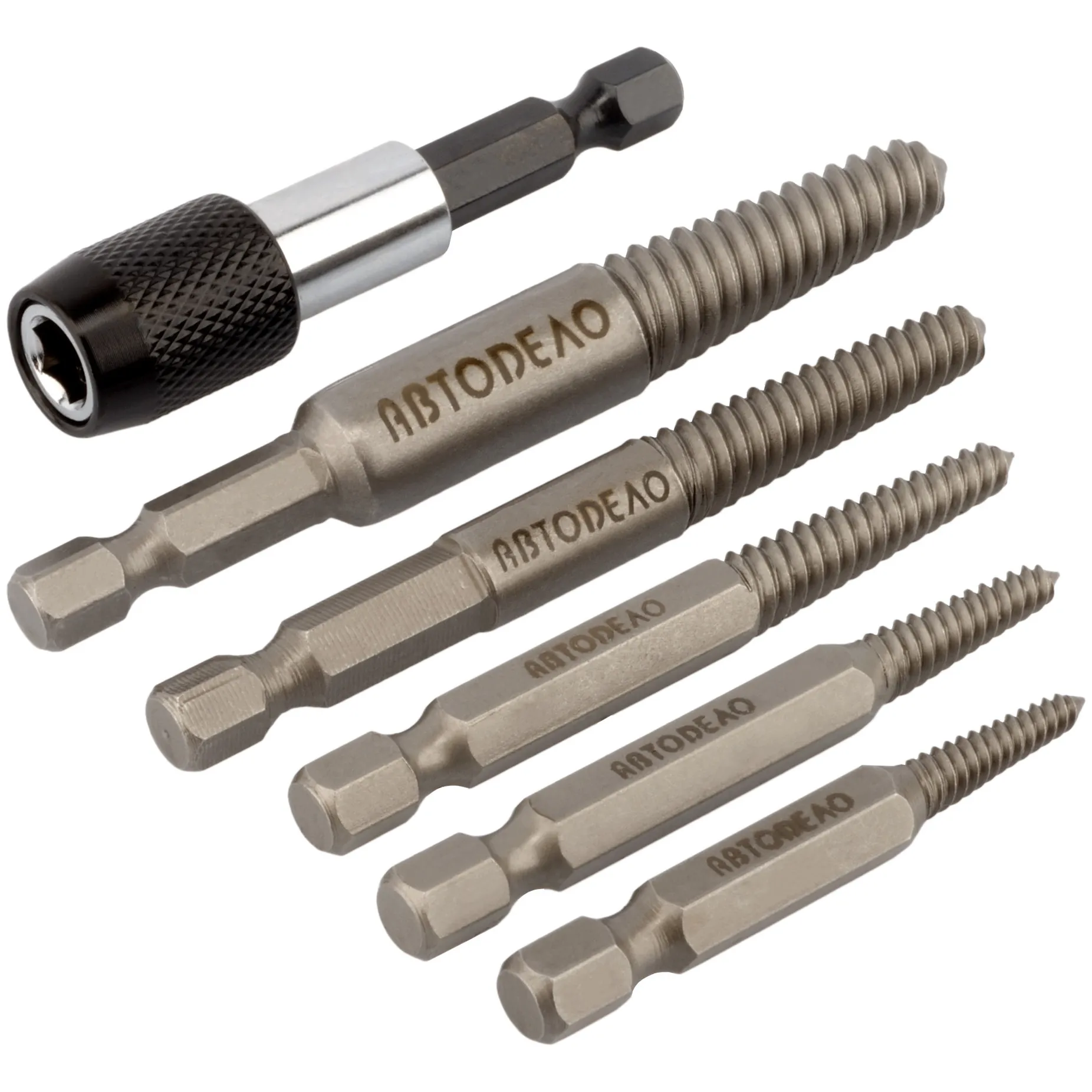 Набор экстракторов для шуруповерта М3-М18 (5шт. пл/кейс) АвтоDело 40289 АвтоDело 40289