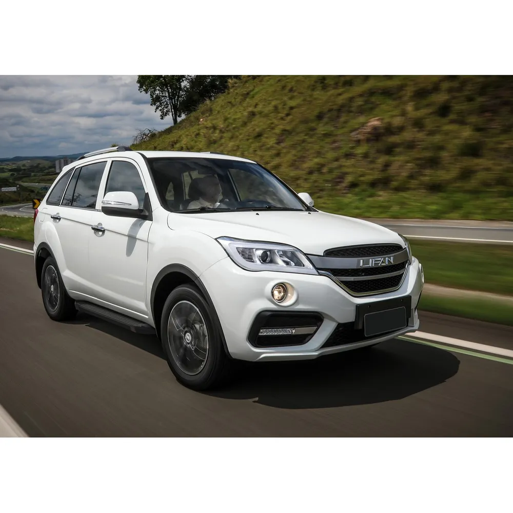 Порог-площадка Black F160ALB + комплект крепежа, RIVAL, Lifan X60 2016- Lifan X60 I рестайлинг 2 F160ALB.3302.3