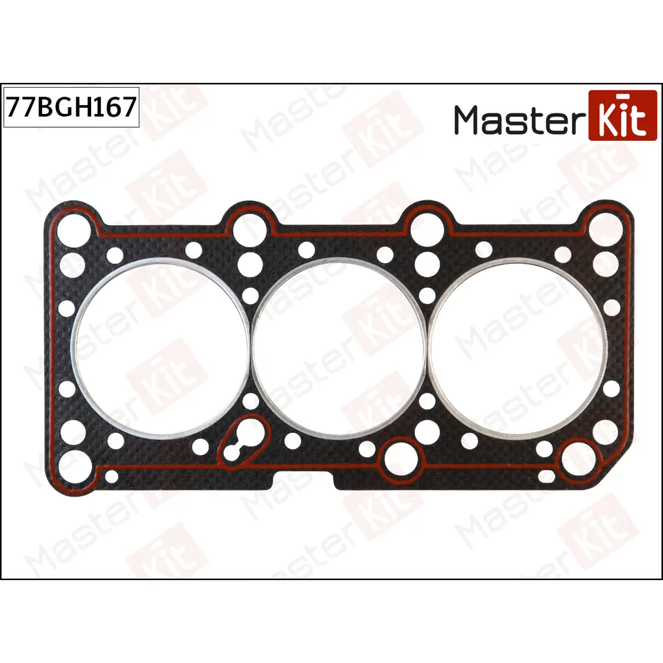 Прокладка ГБЦ VAG ABC, AAH, AFC, ACZ MASTERKIT 77BGH167