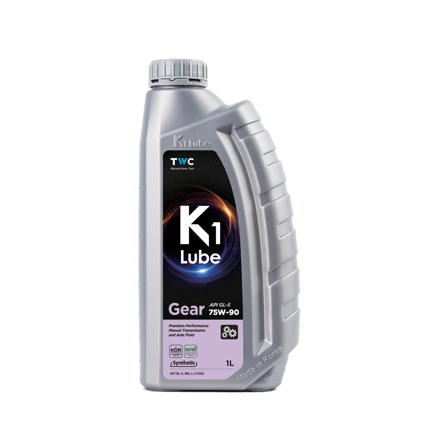 Масло трансмиссионное K1 Lube Gear 75W90 1L K1 LUBE K2692AL1W1