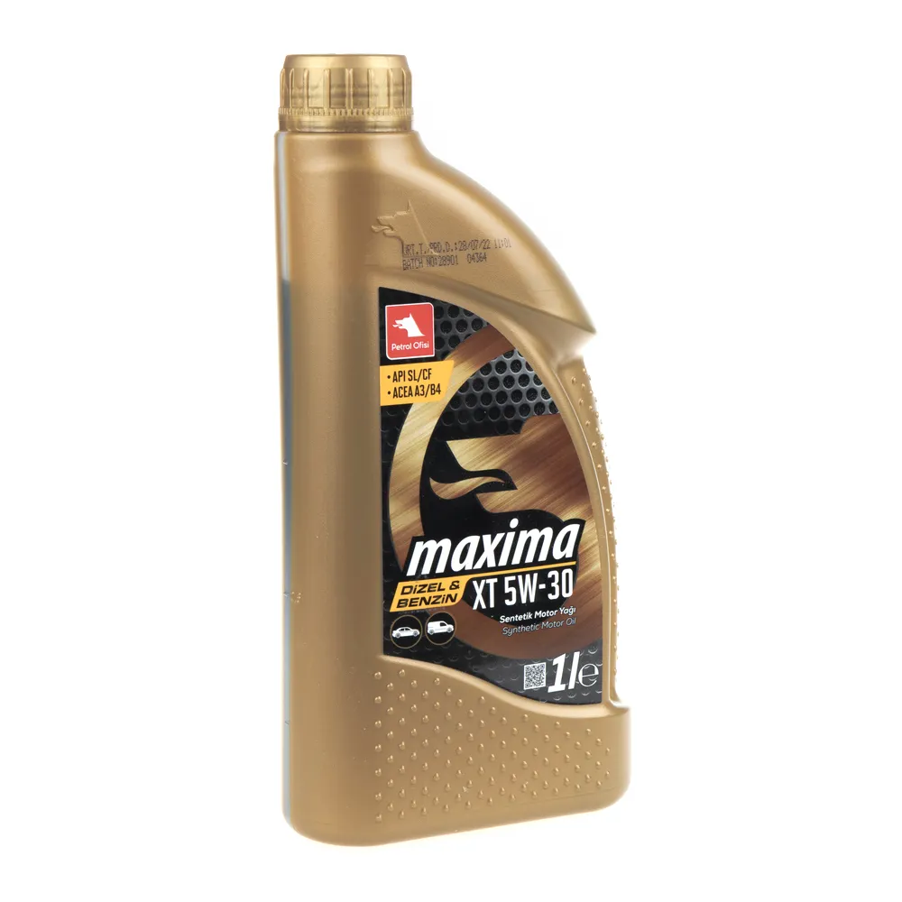 Масло моторное Petrol Ofisi MAXIMA XT 5W-30 синтетическое 1 л 11205-55YG
