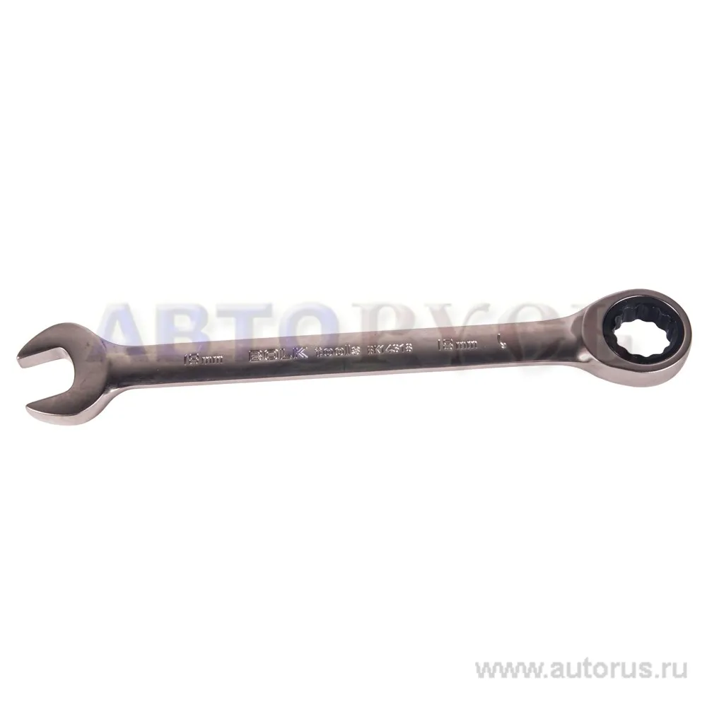 Ключ комбинированный, 18 мм, трещоточный BOLK BK14318
