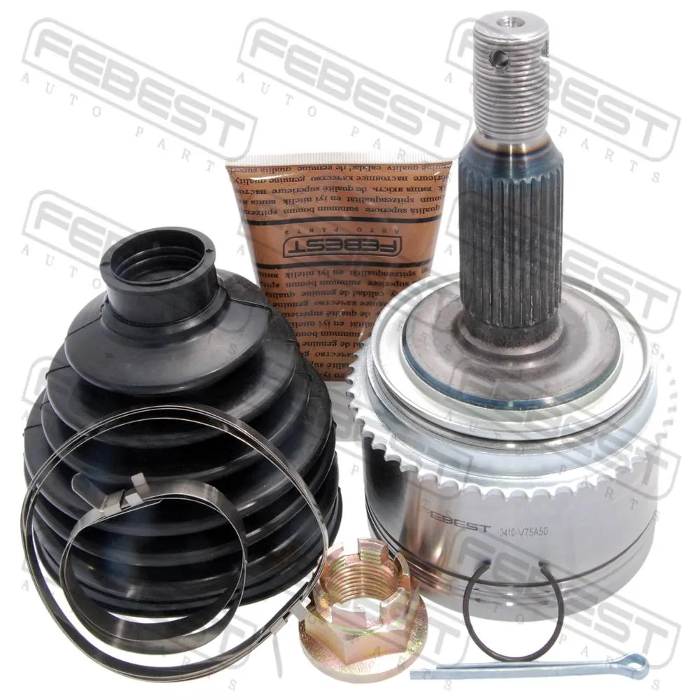 ШРУС наружный 33x66x30 MITSUBISHI PAJERO/MONTERO V77W 2000.02-2006. FEBEST 0410-V75A50