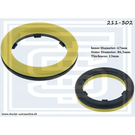 Подшипник опорный BMW X-5 (E53) передний STARKE 211-302