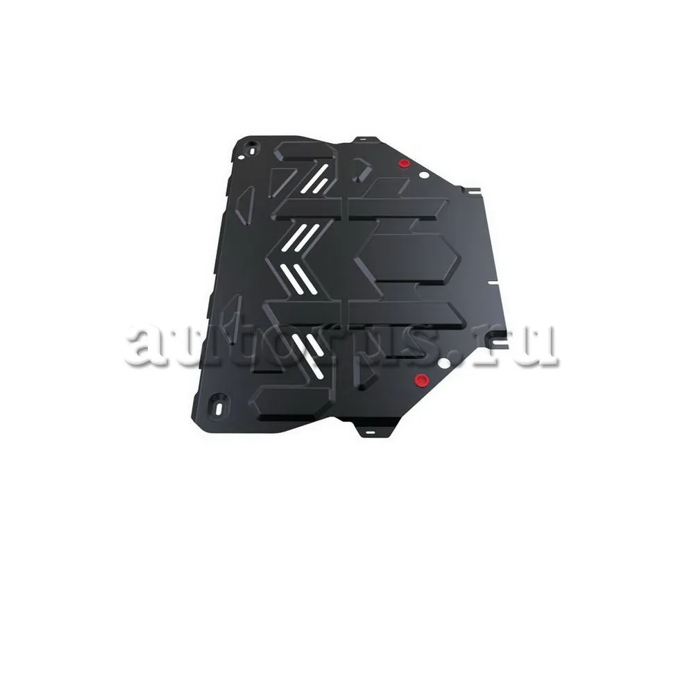 Защита картера двигателя Ford Kuga картер + КПП, V - 1,6 2,5, 2013-2016 2016- + крепления