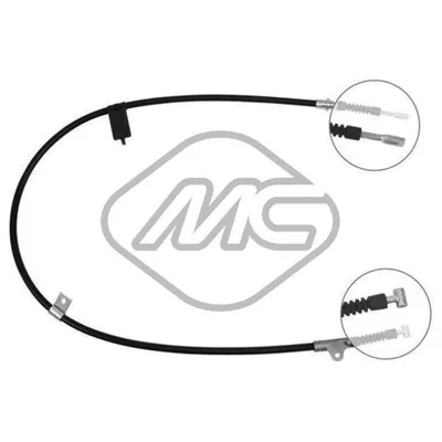 Трос ручника NIS MICRA K11 1/5D SX-LH Metalcaucho 82343