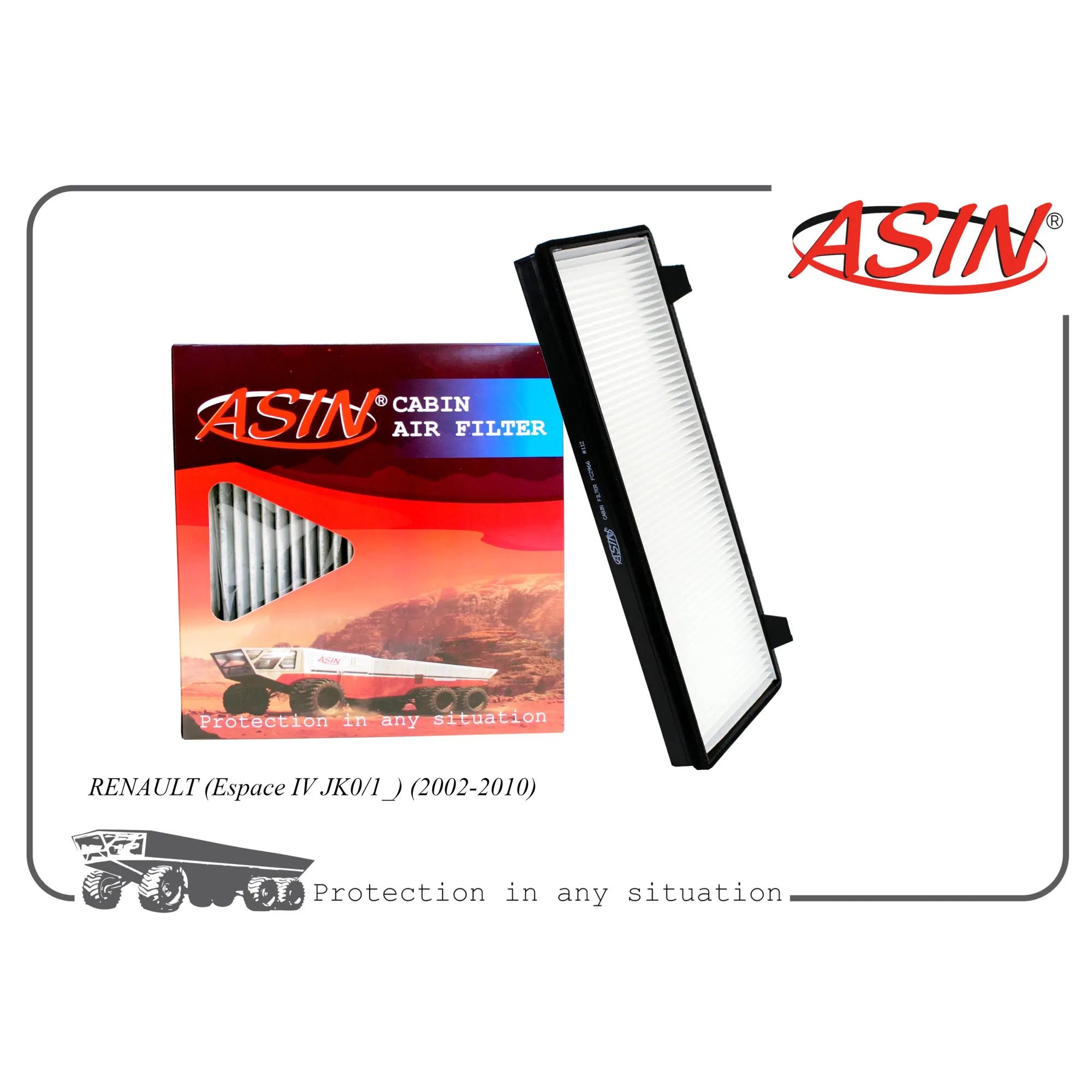 Фильтр салонный 7701056390/ASIN.FC2966 ASIN ASIN ASINFC2966