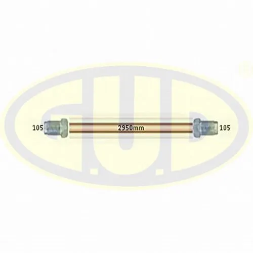 ТРУБКА ТОРМОЗНАЯ WP-433 L2950MM МЕДНАЯ G.U.D 1051052950