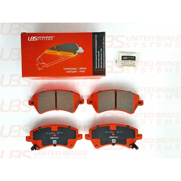 Тормозные колодки TOYOTA COROLLA E11/E12 00-07 передние UBS B1110021