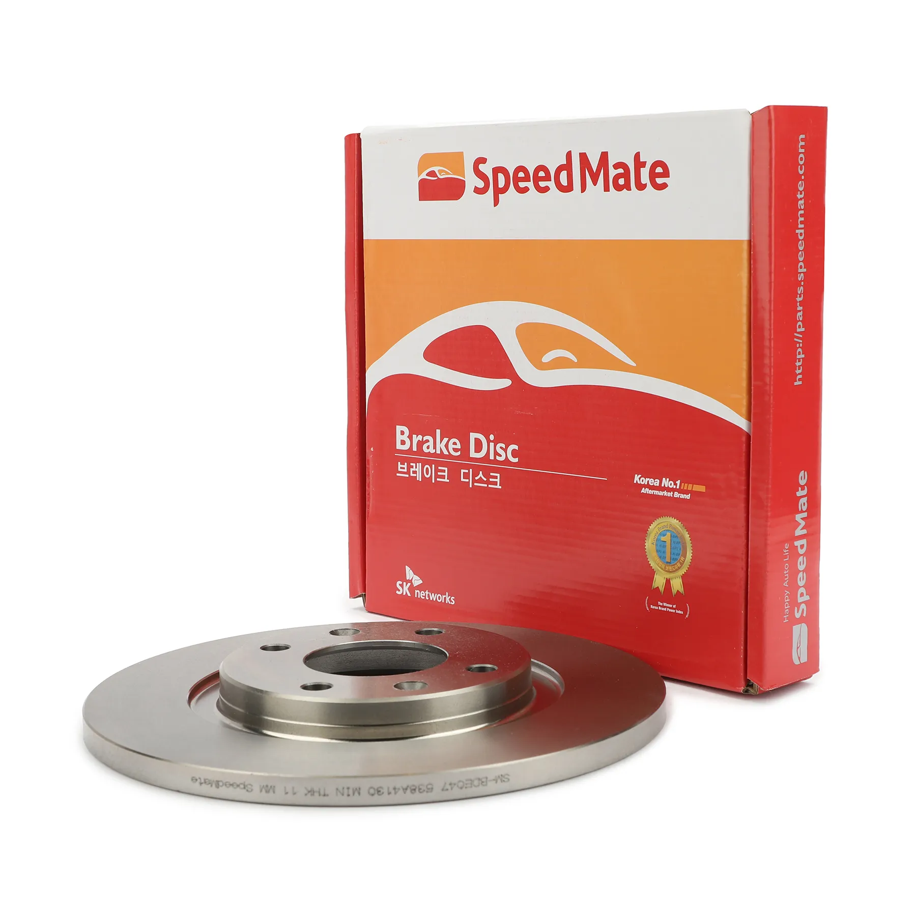 Диск тормозной передний CITROEN BERLINGO,C2,C3,C4 CACTUS/PEUGEOT PARTNER,301 SPEEDMATE SM-BDE047
