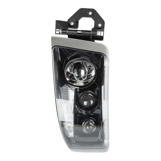 Фара головная левая (черная) RVI Premium DEPO 5511163LLDEF2