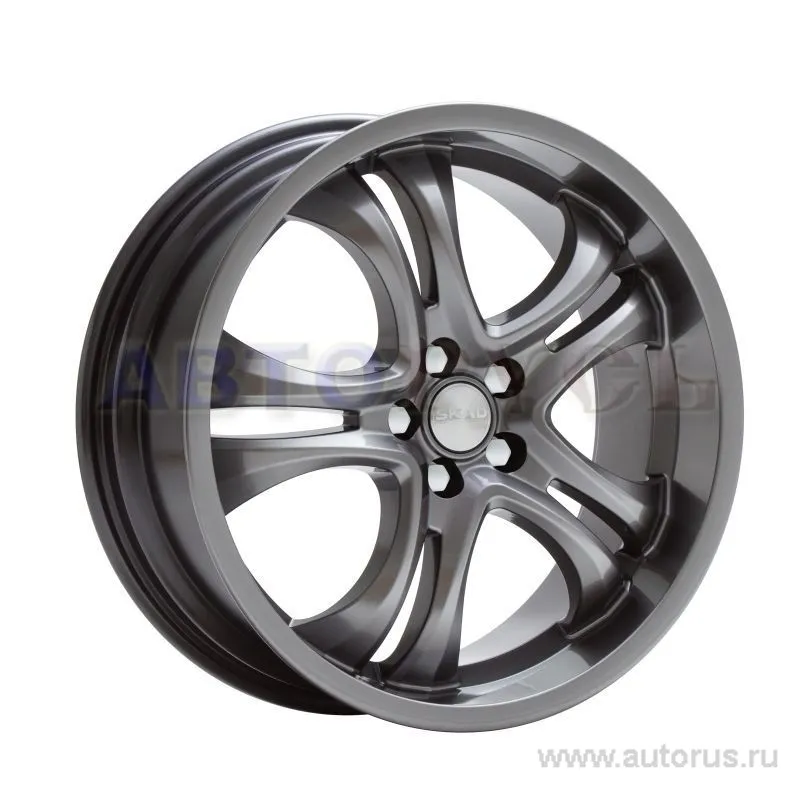 Диск литой R18 7.5J 5x112/66.6 ET45 СКАД Версаль грей 1870734