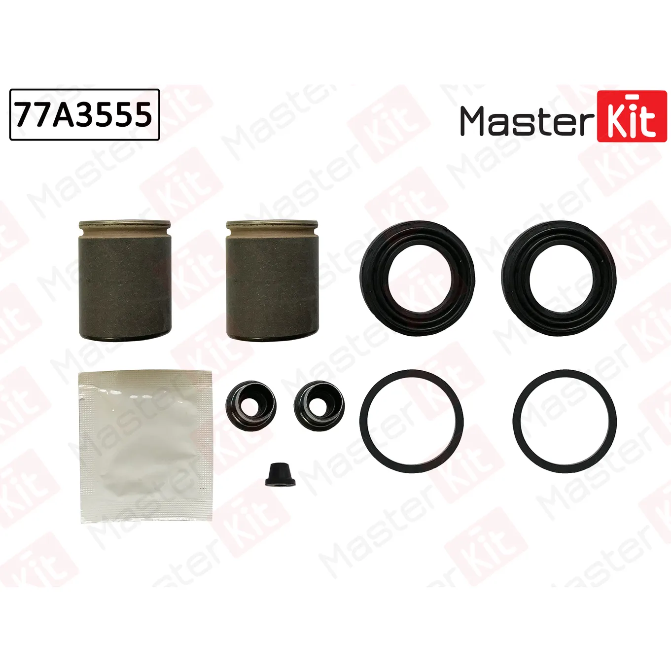 Ремкомплект тормозного суппорта + поршень CHRYSLER 300C 2004-2014 MASTERKIT 77A3555