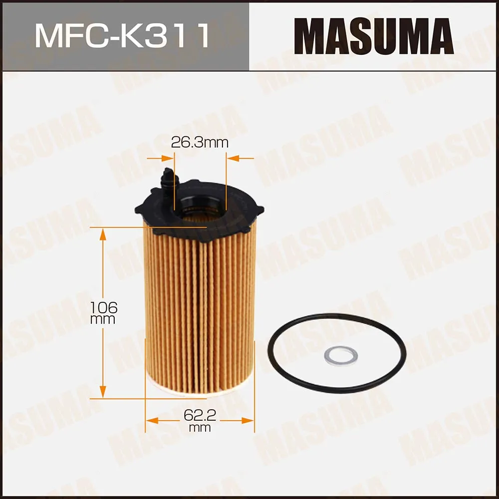 Фильтр масляный MASUMA MFCK311