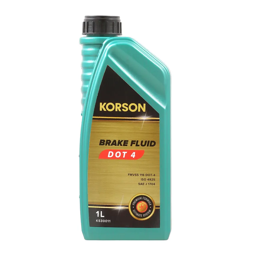 Жидкость тормозная KORSON DOT-4 1л KS30011