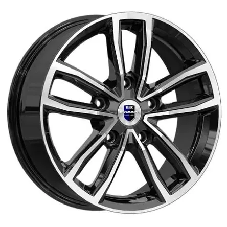 Диск литой R17 6.5J 5x139.7/98.1 ET40 КИК Каланг Алмаз черный 81751