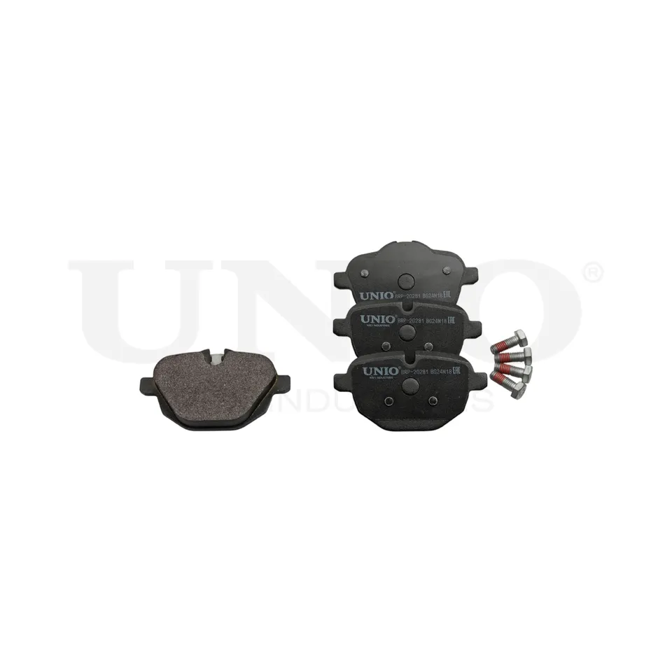 Колодки тормозные дисковые задние UNIO BRP-20281