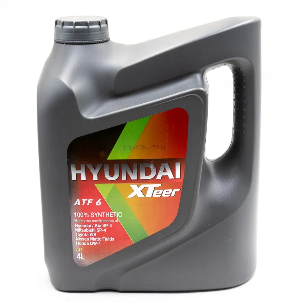 Масло трансмиссионное для АКПП синт. HYUNDAI XTeer ATF 6 HV, 4л 1041412