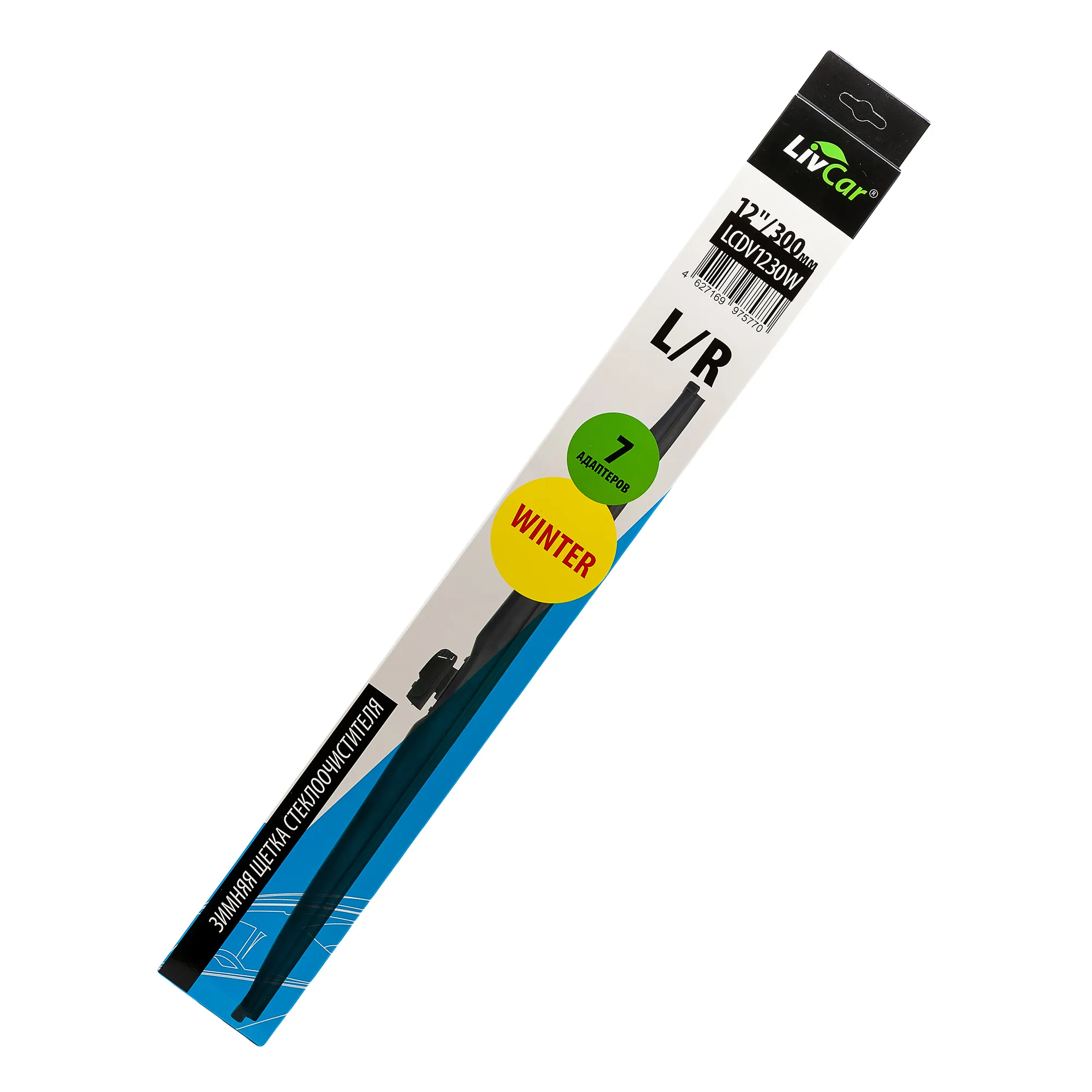 Щетка стеклоочистителя LIVCAR WIPER WINTER зимняя 12/300 мм LIVCAR LCDV1230W